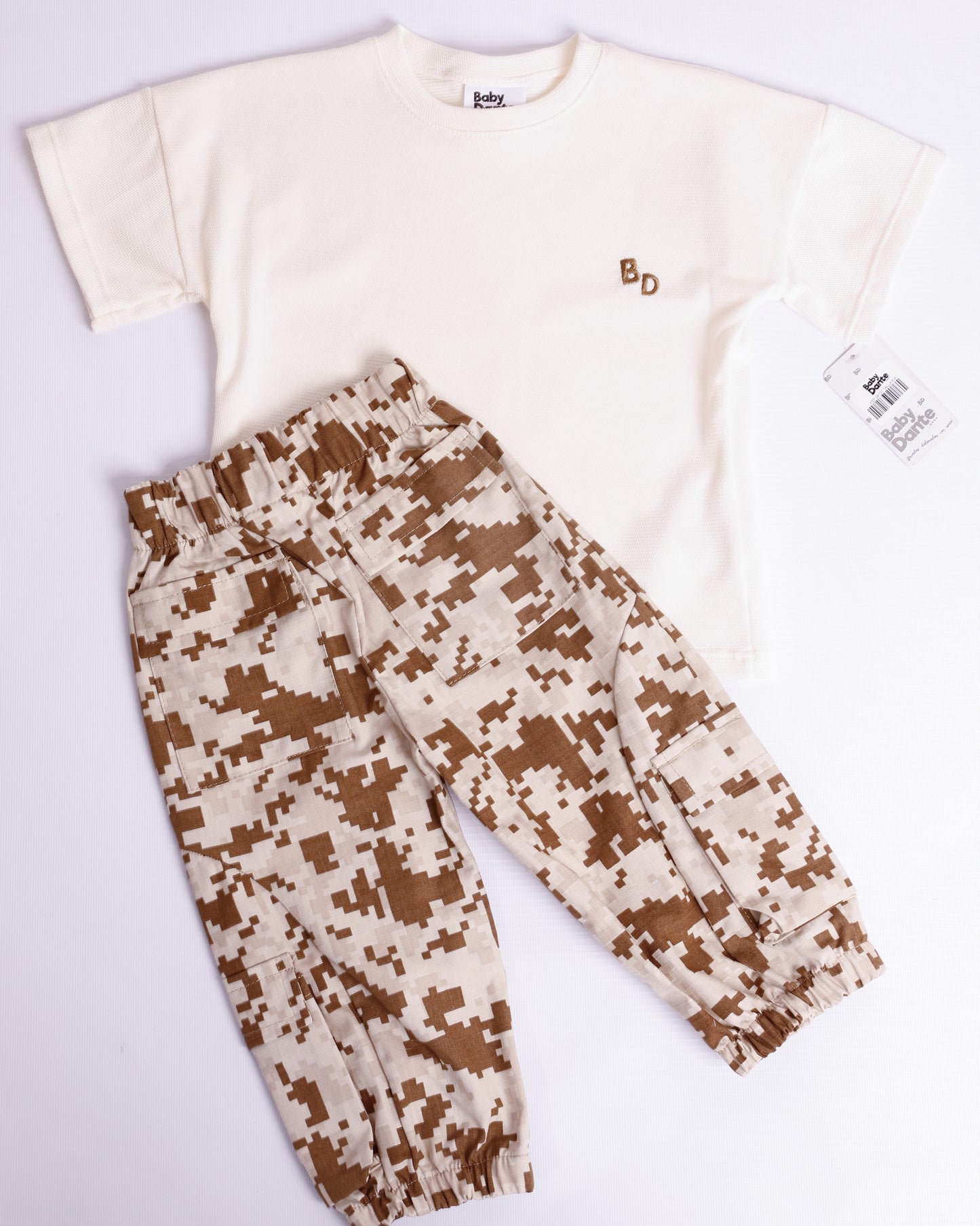 CONJUNTO MATI BEIGE CAMUFLADO