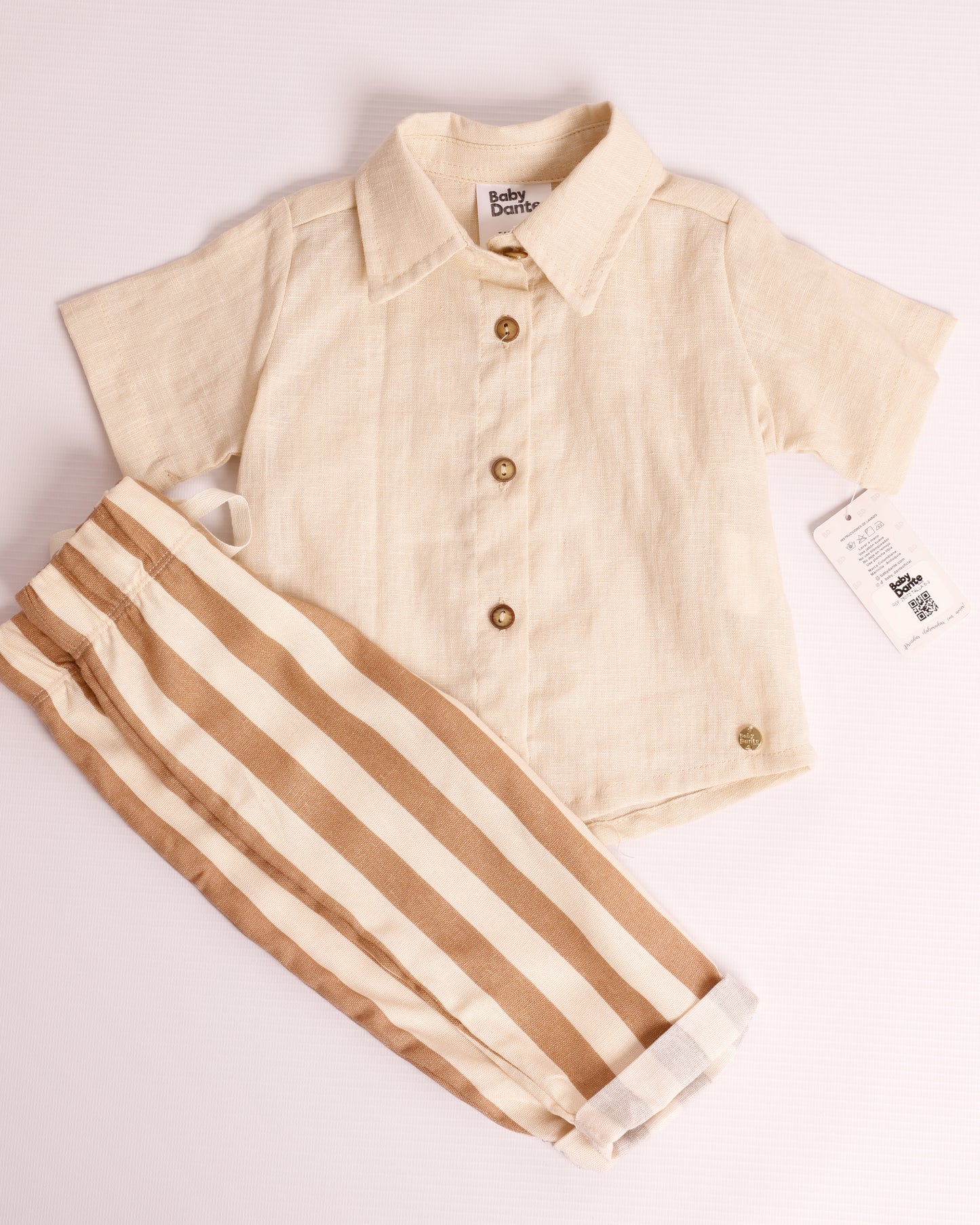 CONJUNTO VALENTINO BEIGE