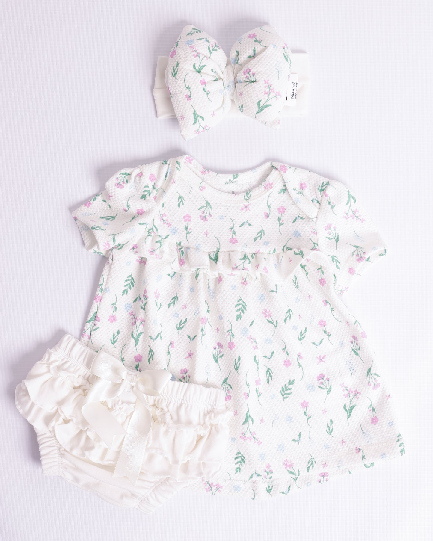 VESTIDO AMALIA FLORES LILA