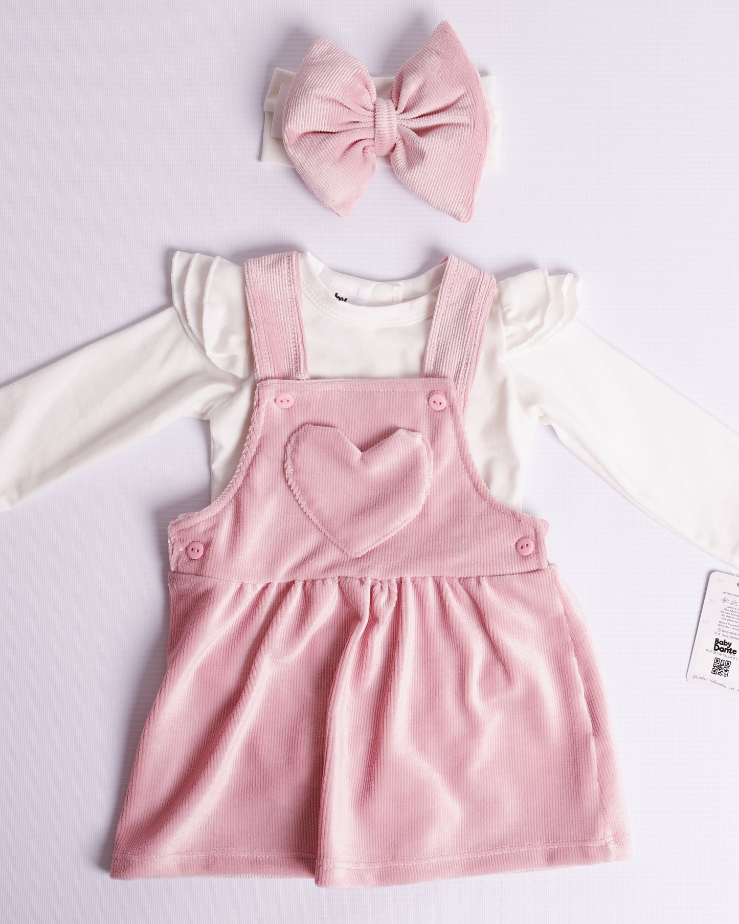 VESTIDO MIA ROSADO