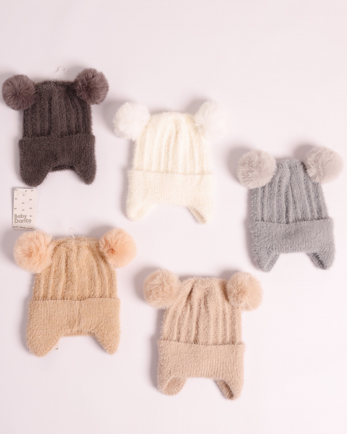 GORRO ORLON 2 POMPONES