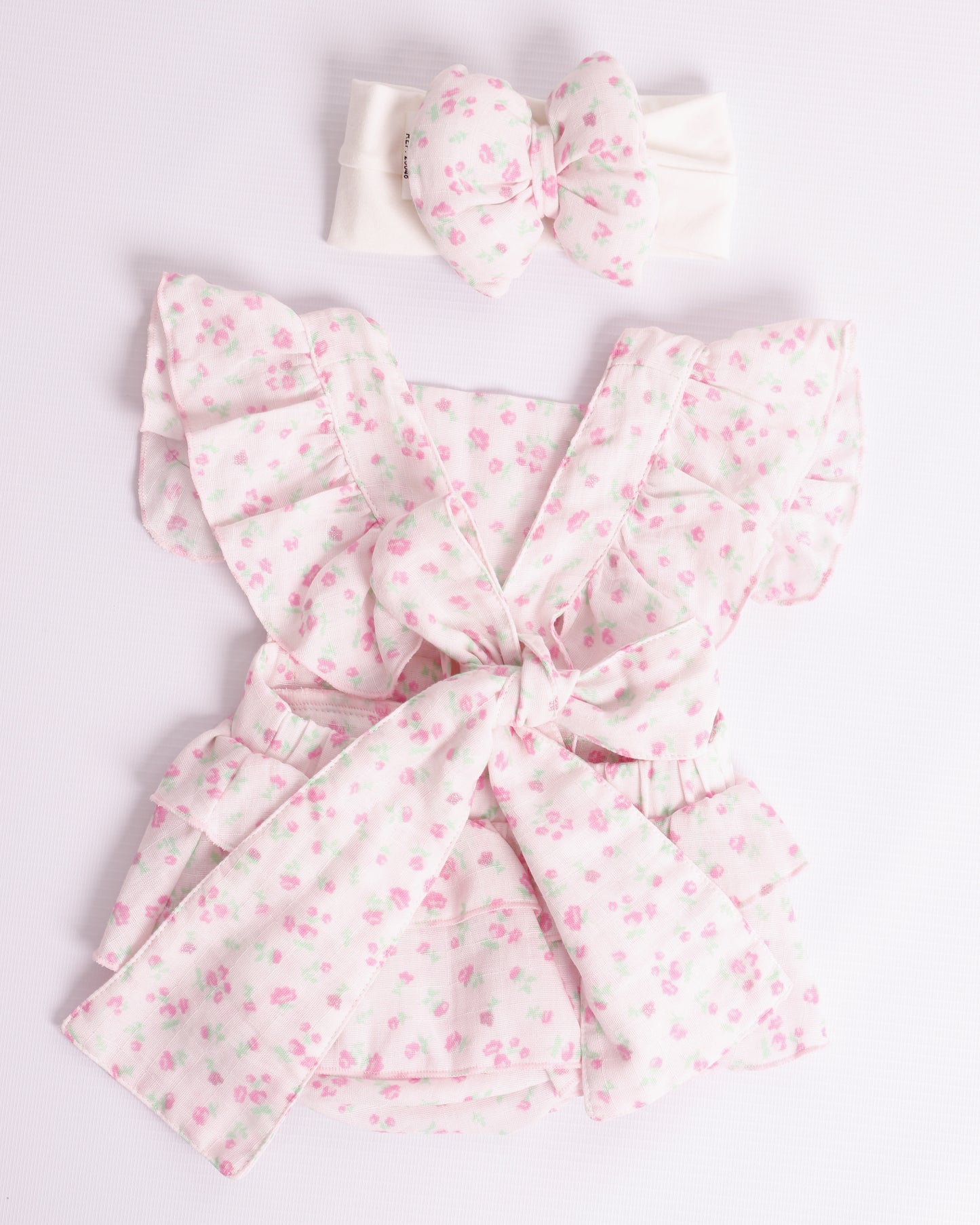 VESTIDO GALI ROSADO FLORES