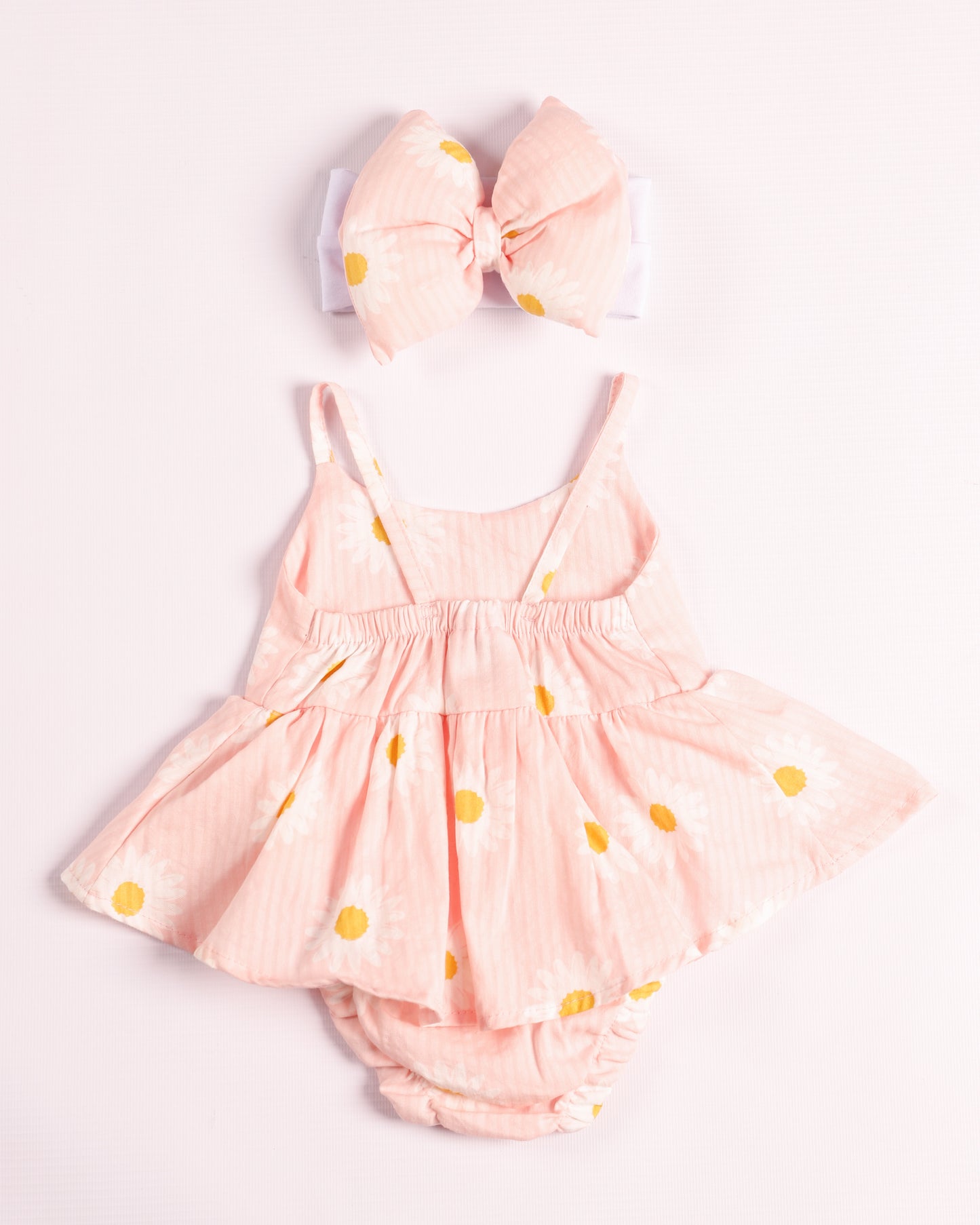 VESTIDO ISA MARGARITAS ROSADO