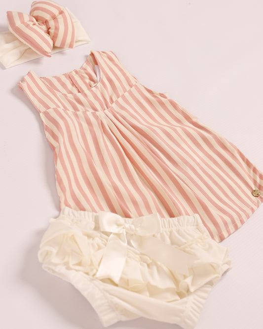 VESTIDO ALANA ROSADO