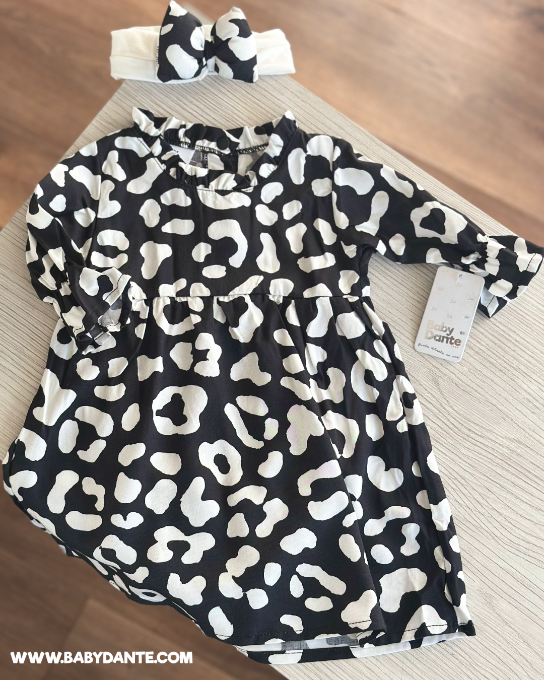 VESTIDO CRISTAL ANIMAL PRINT