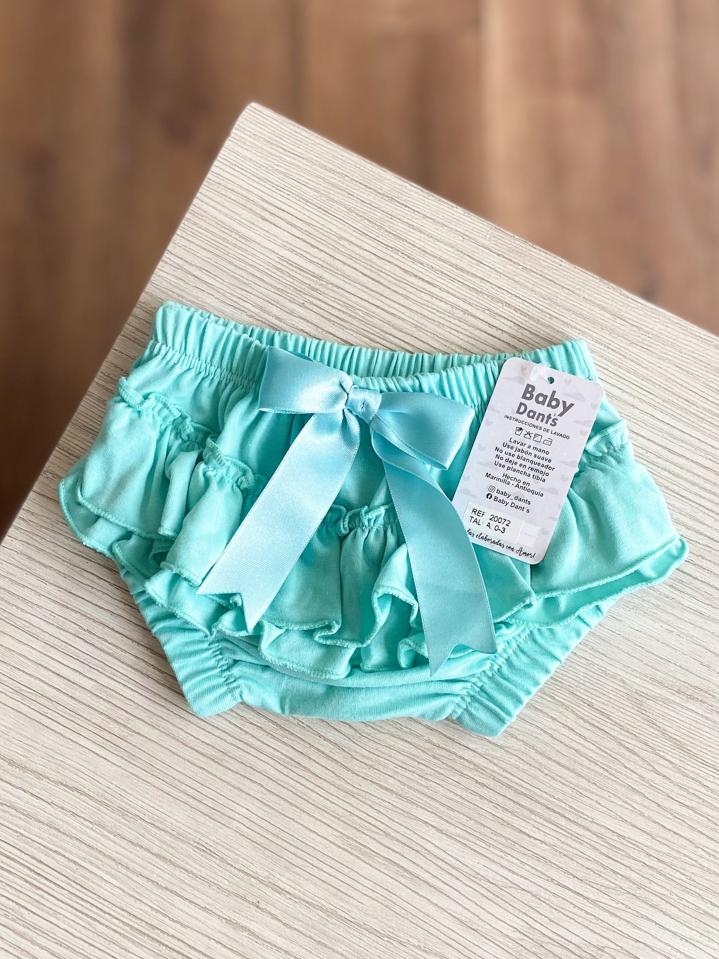 CUBRE PAÑAL VERDE MENTA