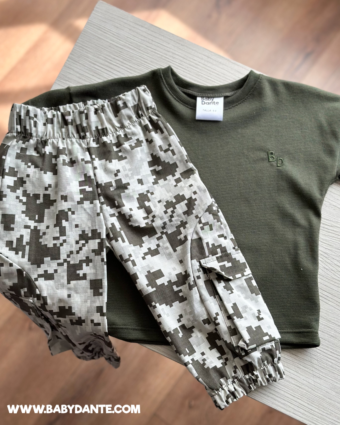 CONJUNTO MATI VERDE MILITAR