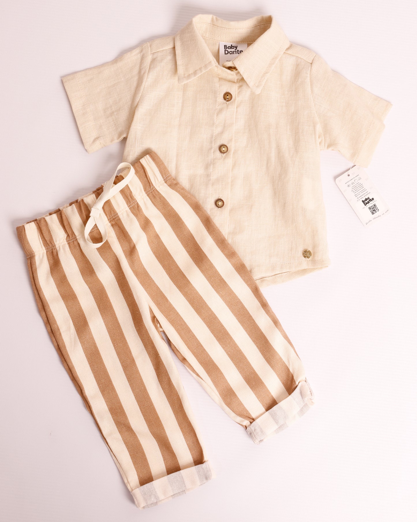 CONJUNTO VALENTINO BEIGE