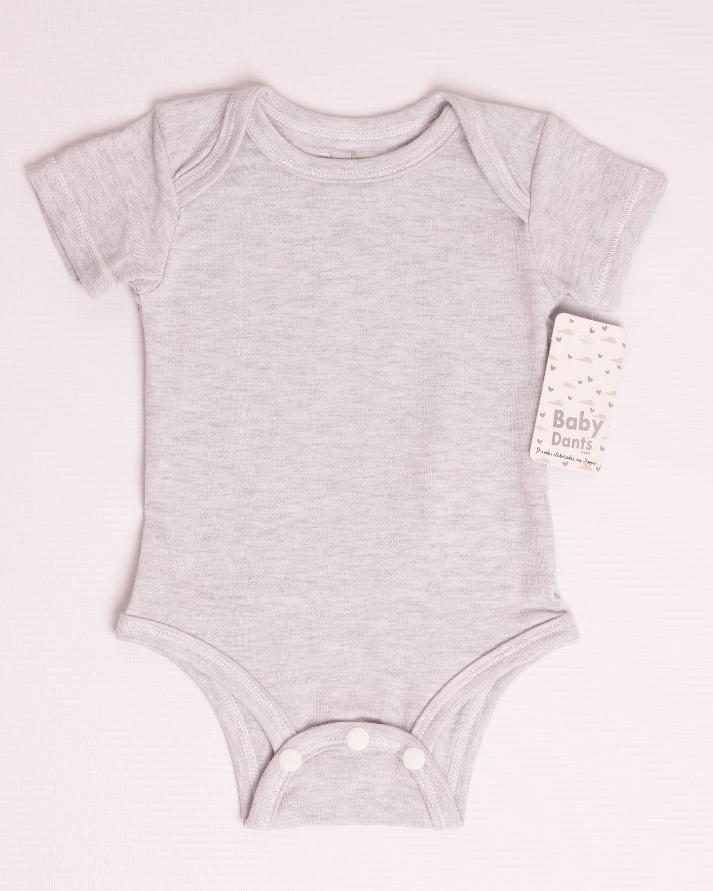 MAMELUCO BÁSICO BLANCO JASPED