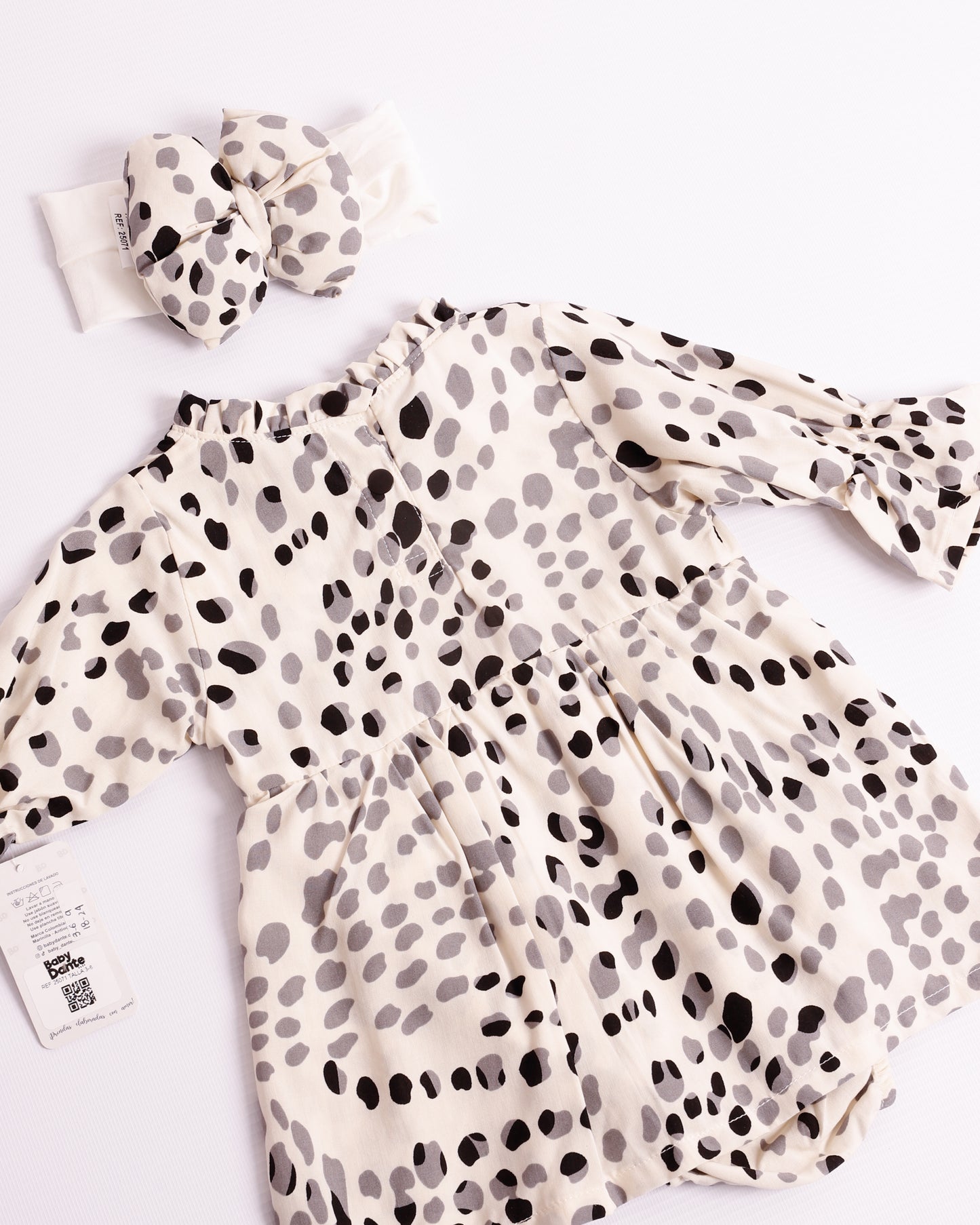 VESTIDO CRISTAL ANIMAL PRINT
