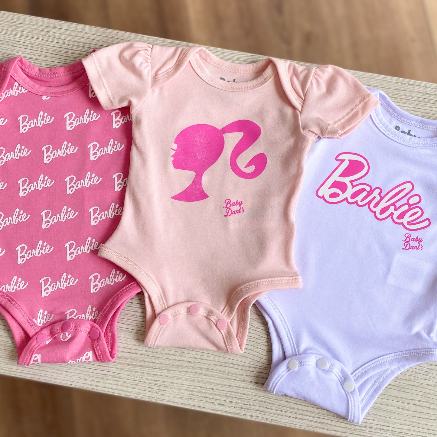 SET X3 MAMELUCO BARBIE