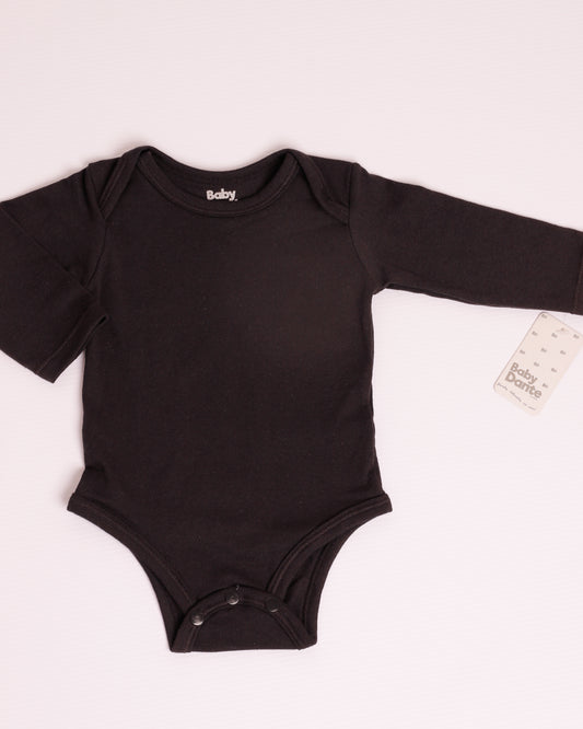 MAMELUCO M/L BÁSICO NEGRO