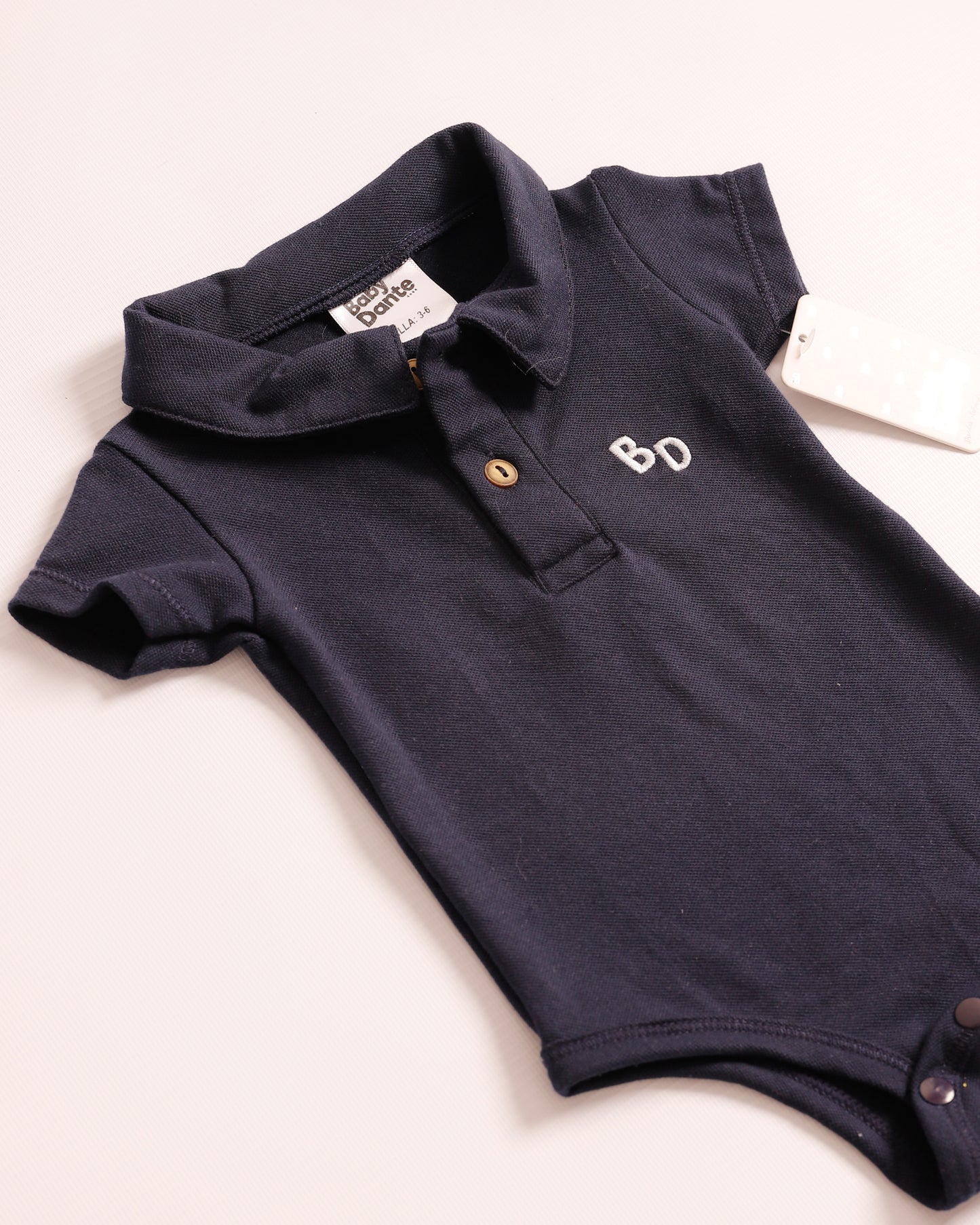 MAMELUCO POLO AZUL OSCURO