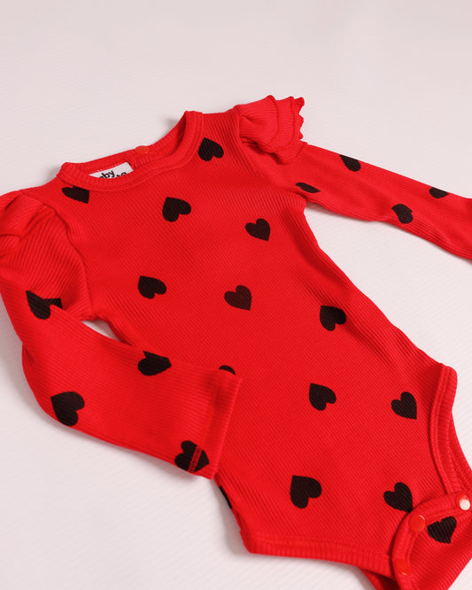 MAMELUCO CELESTE ROJO