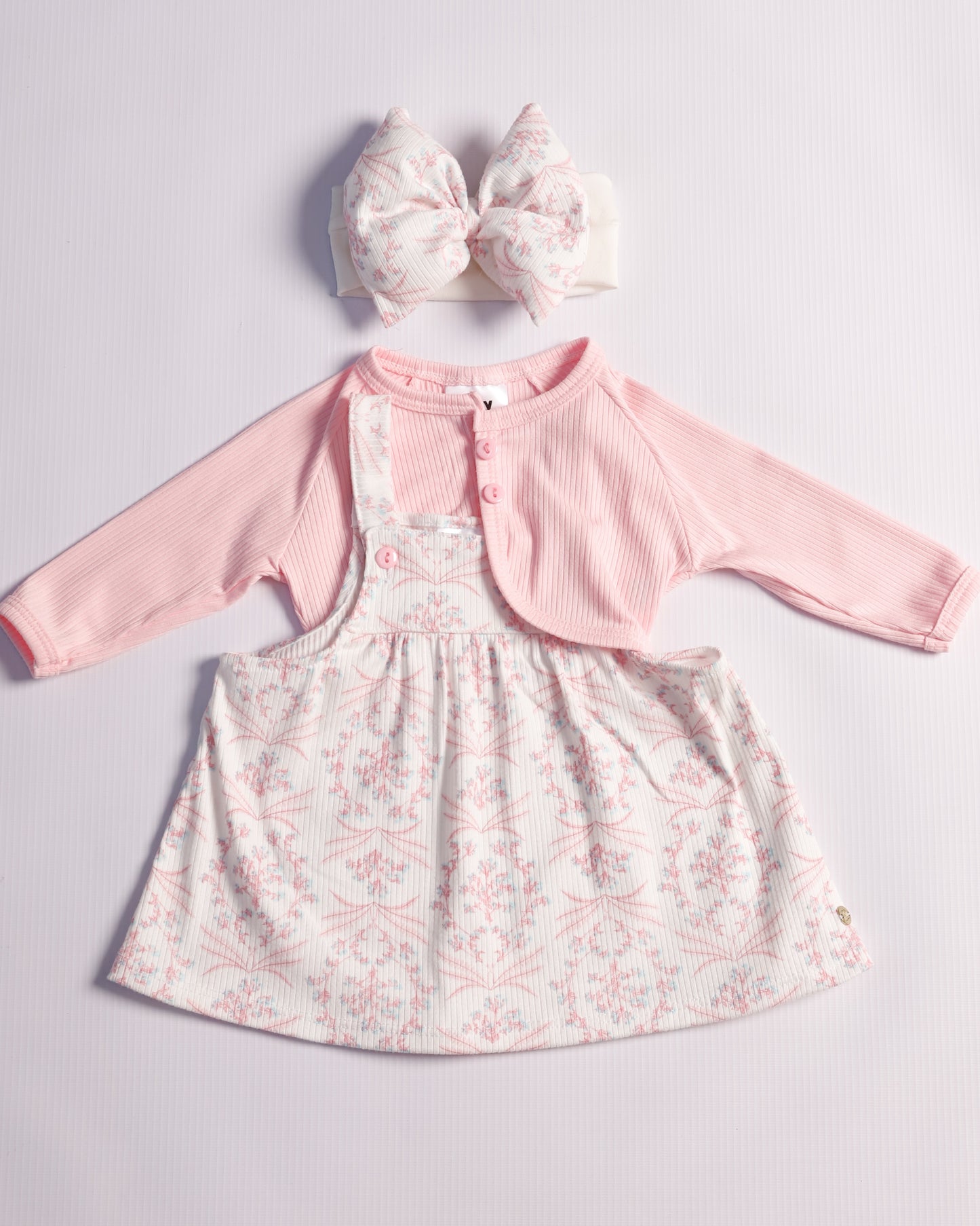 VESTIDO MAVI FLORES ROSADAS