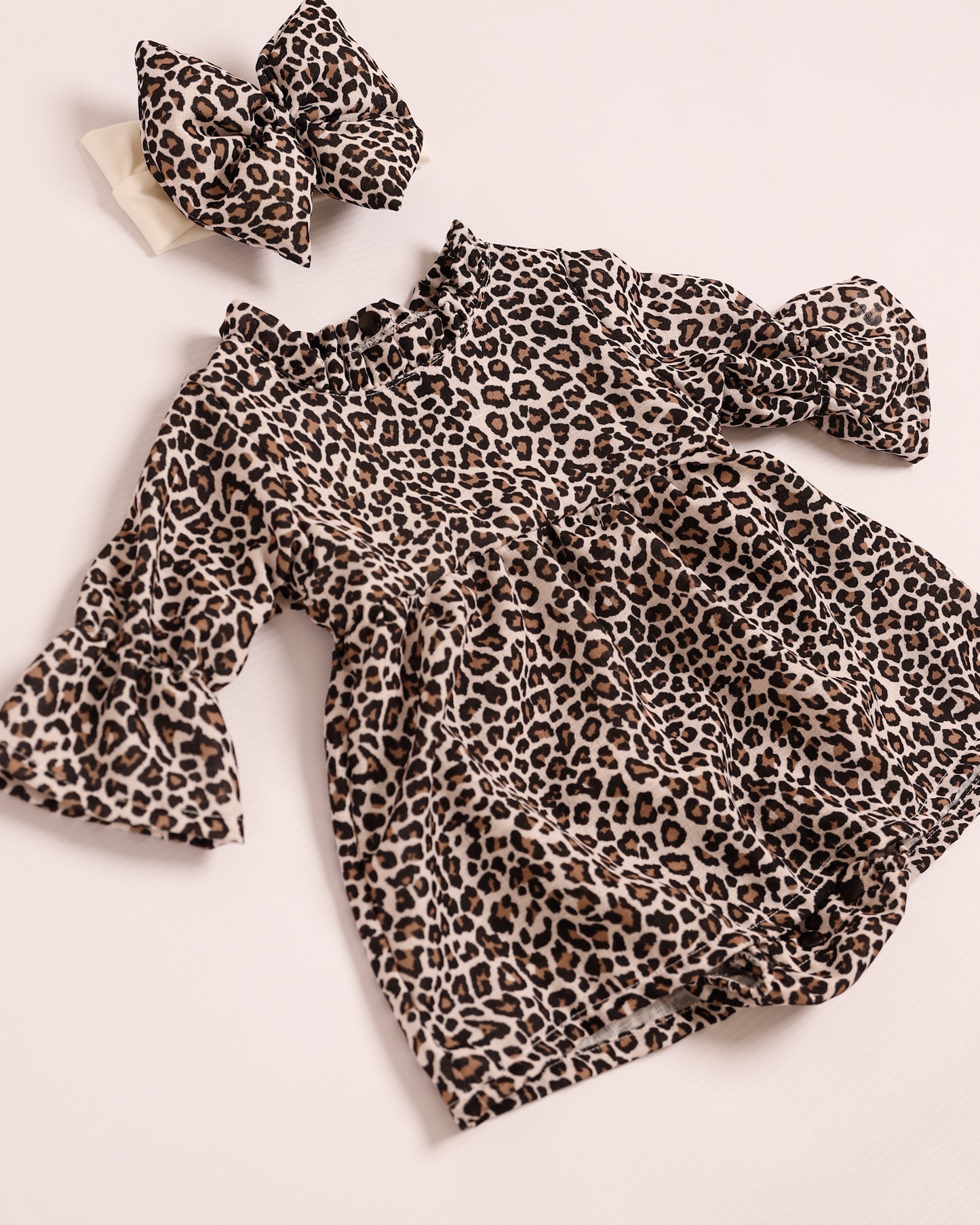 VESTIDO CRISTAL ANIMAL PRINT LEOPARDO