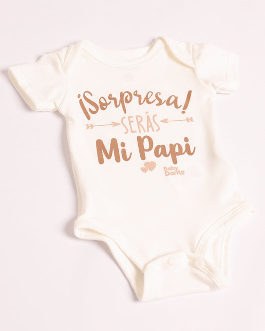 MAMELUCO SORPRESA SERAS MI PAPI M/C