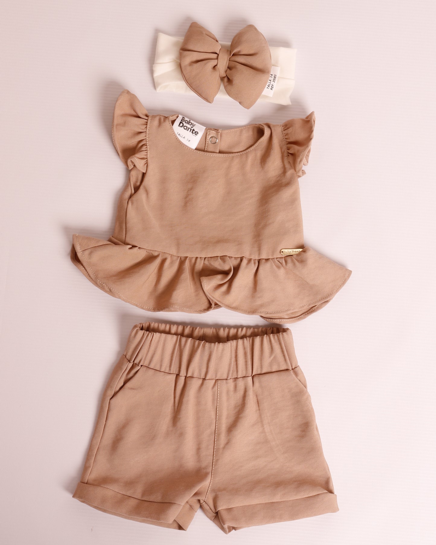 CONJUNTO VICTORIA CAMEL OSCURO