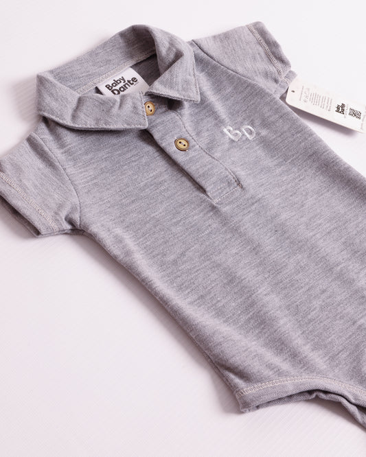 MAMELUCO POLO GRIS