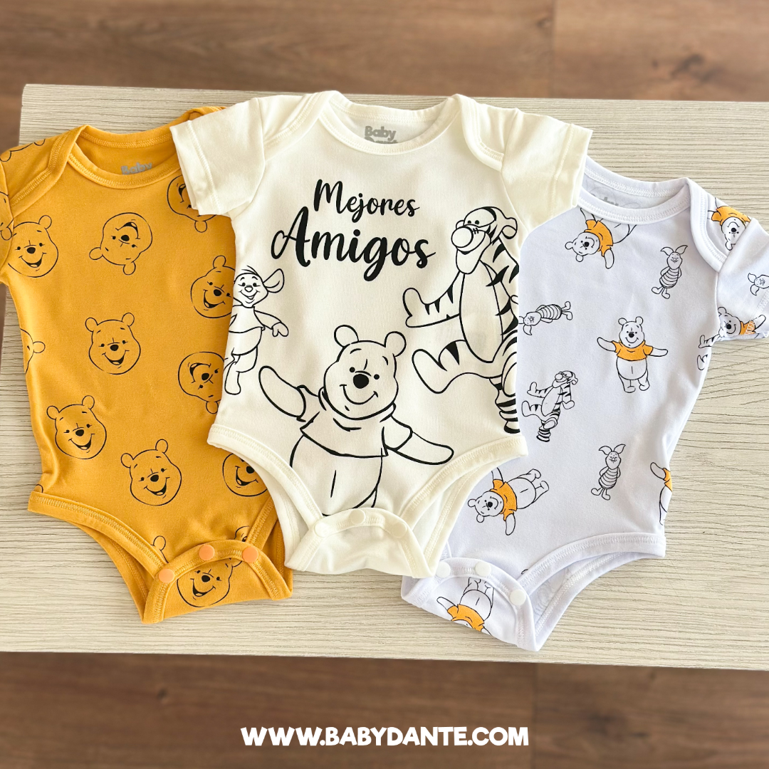 SET X3 M/C WINNIE POOH