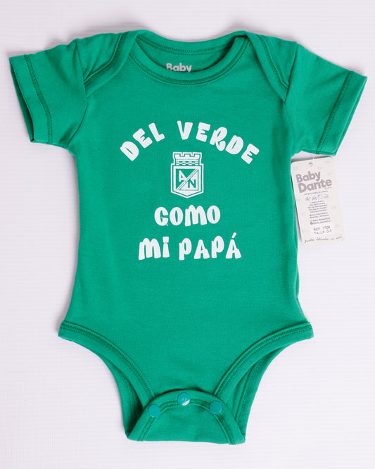 MAMELUCO DEL VERDE COMO MI PAPA