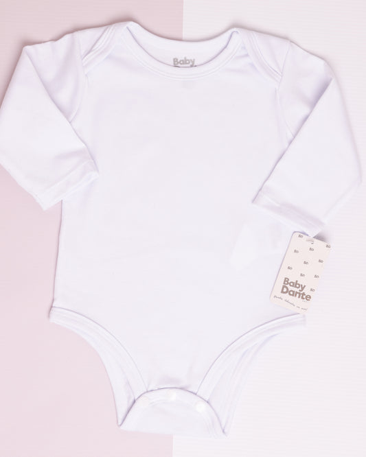 MAMELUCO M/L BÁSICO BLANCO