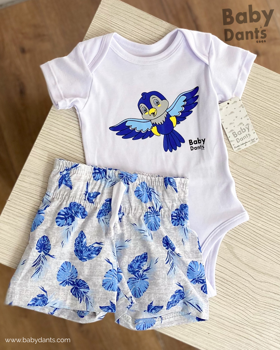 CONJUNTO PANTALONETA PAJARO