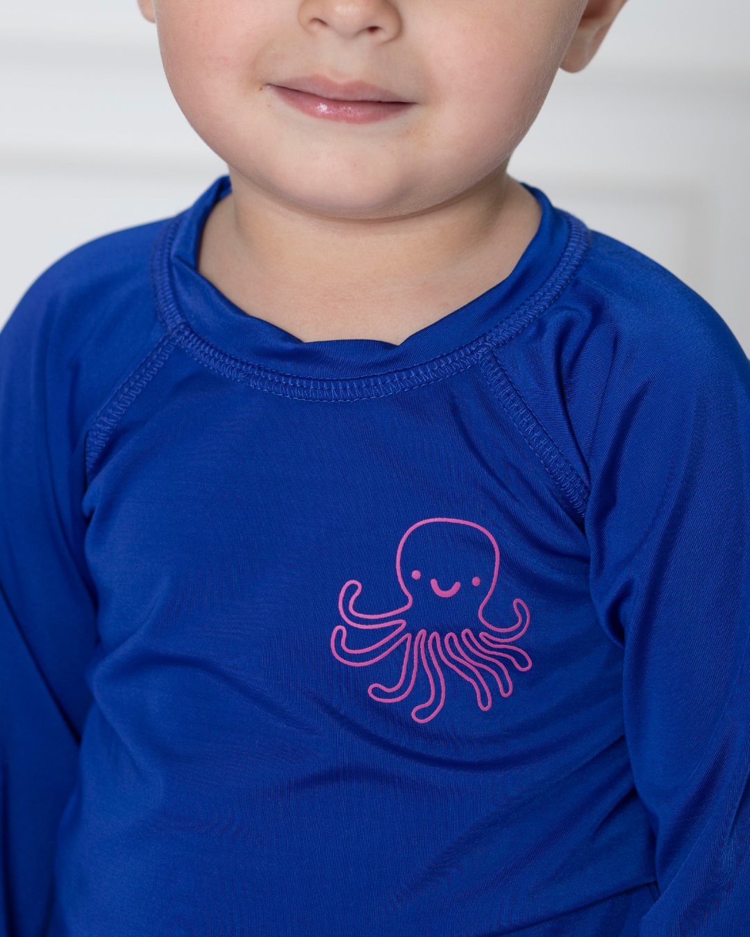 VESTIDO DE BAÑO BABY PULPO AZUL