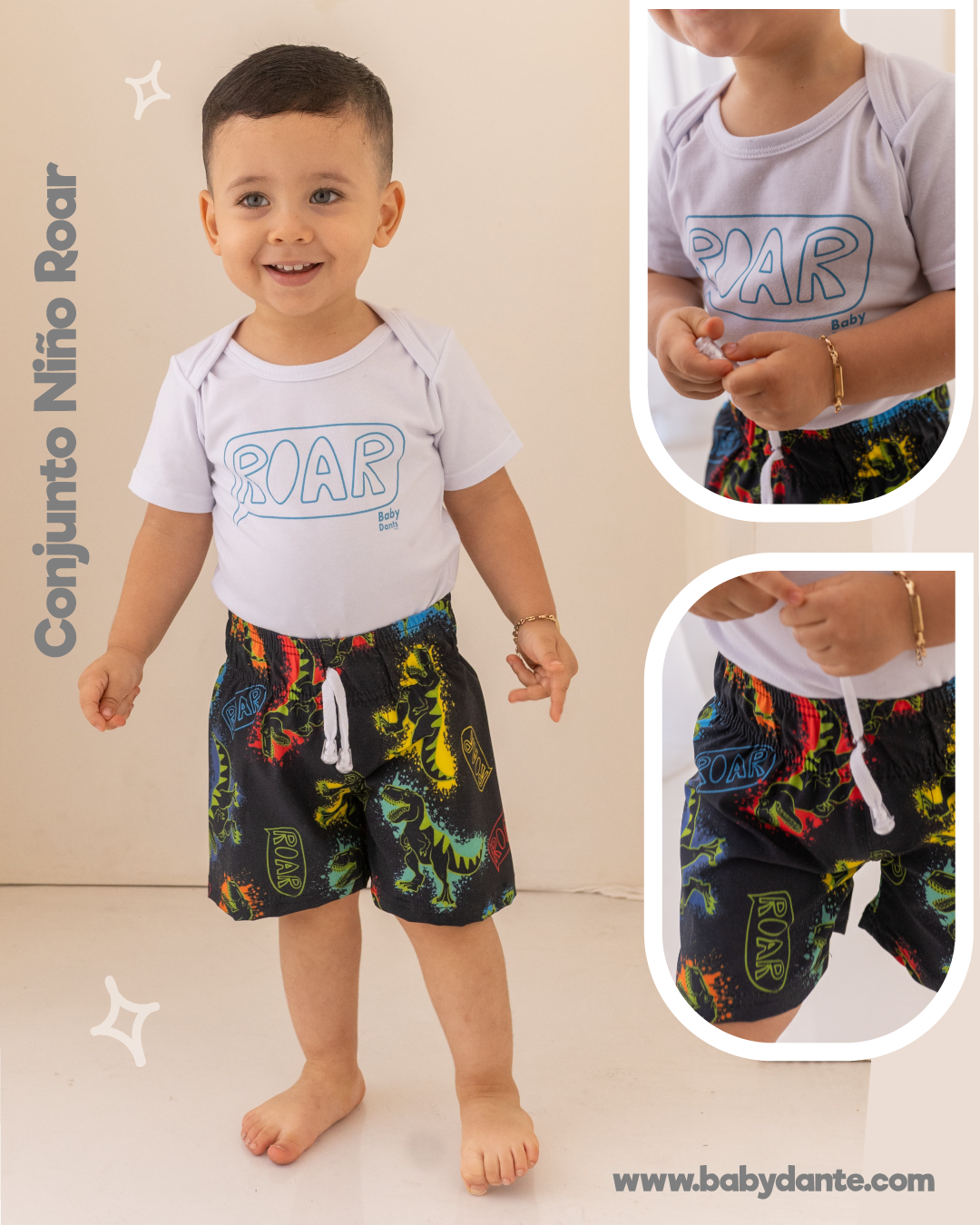 CONJUNTO NIÑO ROAR