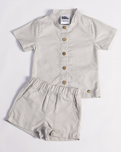 CONJUNTO ISAIAS GRIS