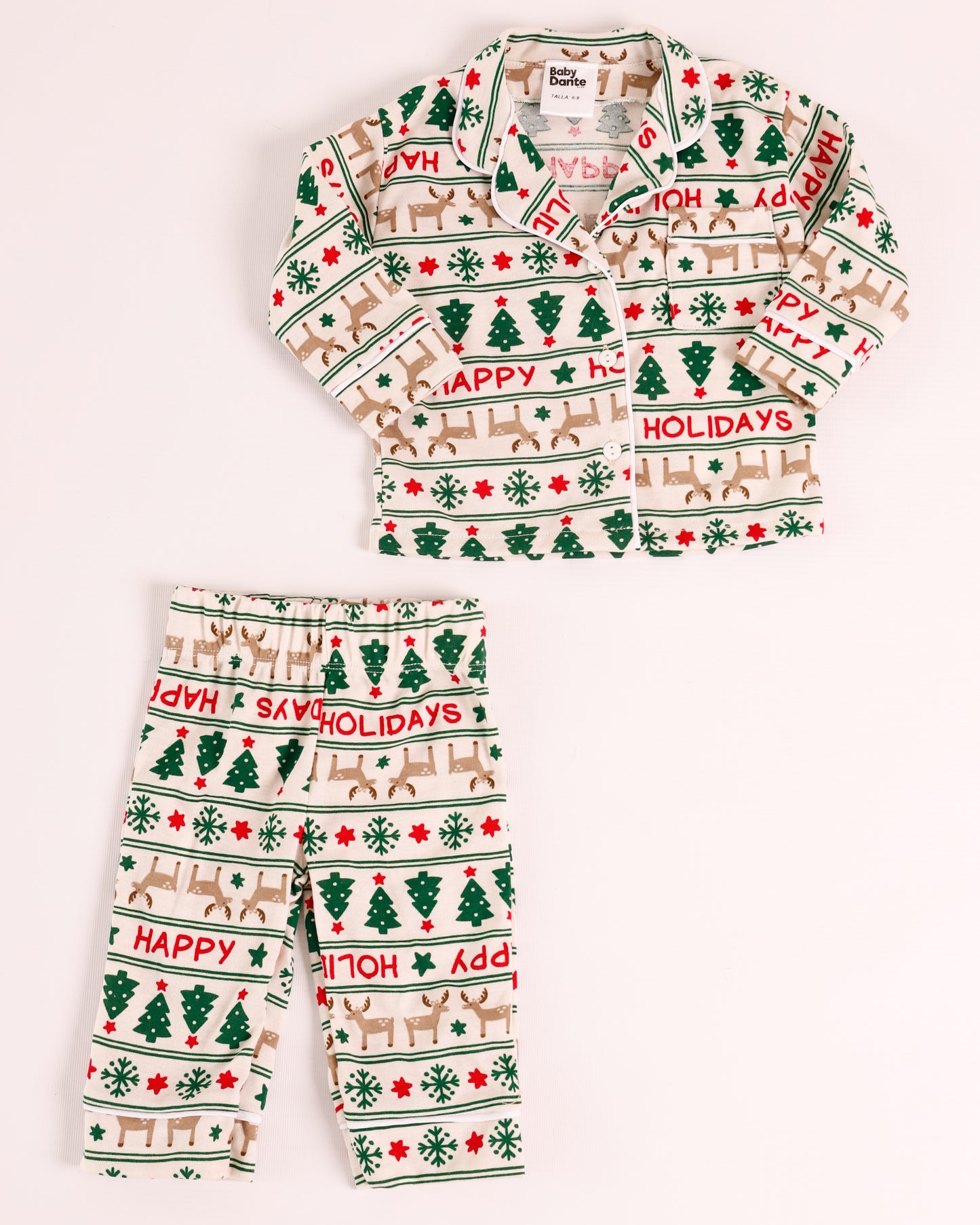 PIJAMA ARBOLITO DE NAVIDAD