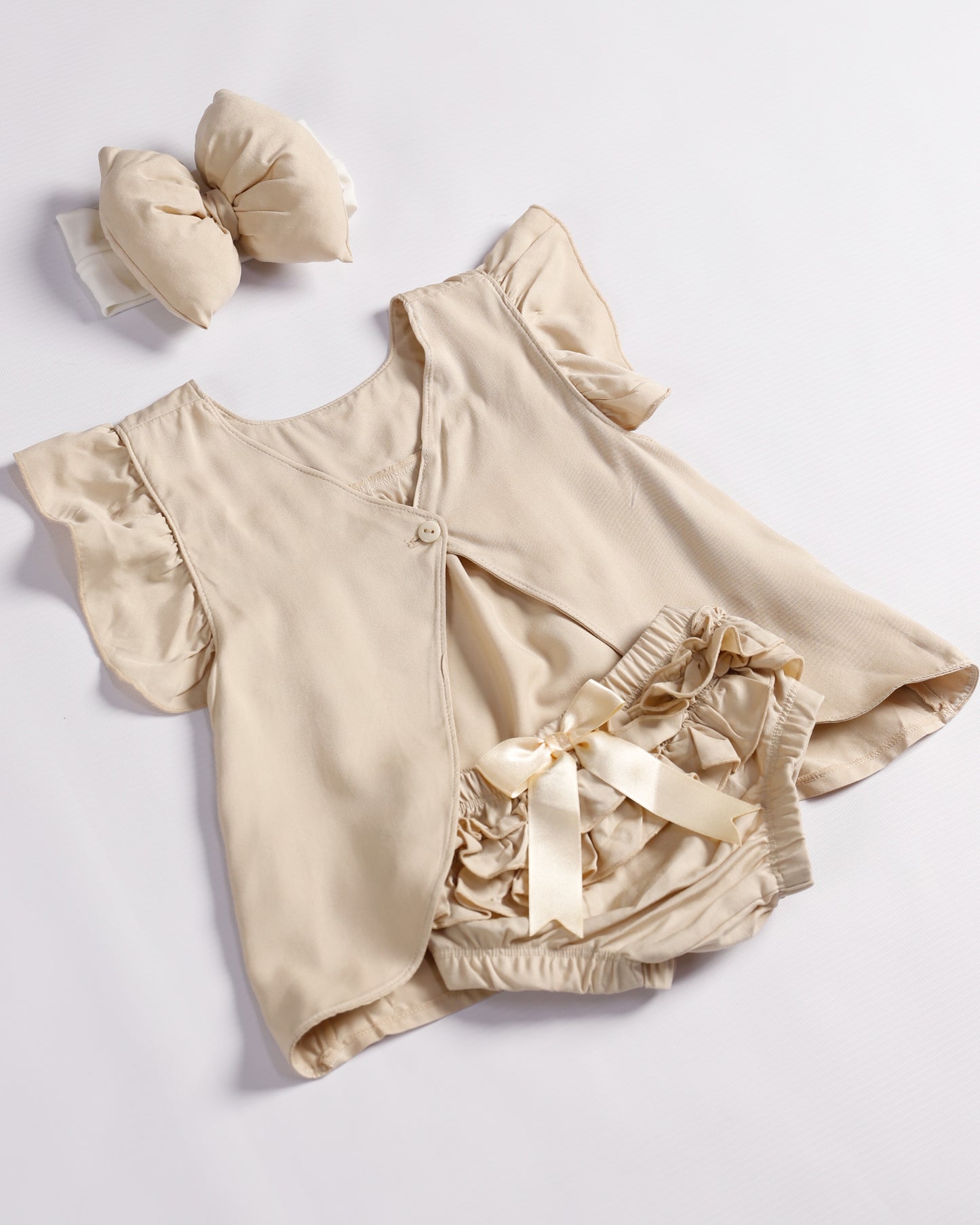 VESTIDO SARAI CAMEL