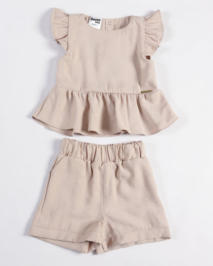 CONJUNTO VICTORIA CAMEL KIDS