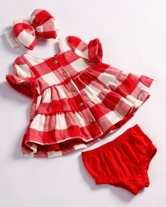 VESTIDO ANAHI ROJO