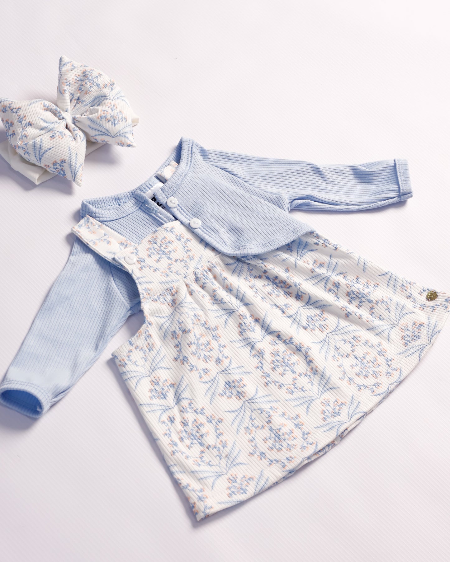 VESTIDO MAVI FLORES AZULES