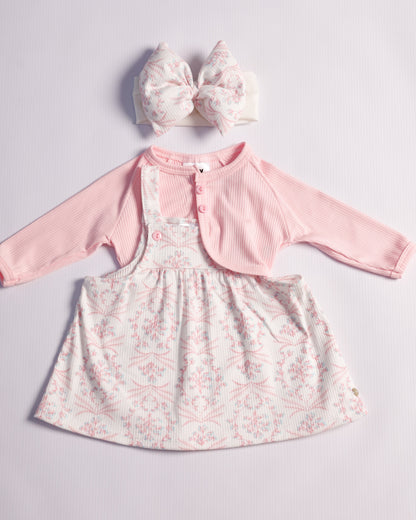 VESTIDO MAVI FLORES ROSADAS
