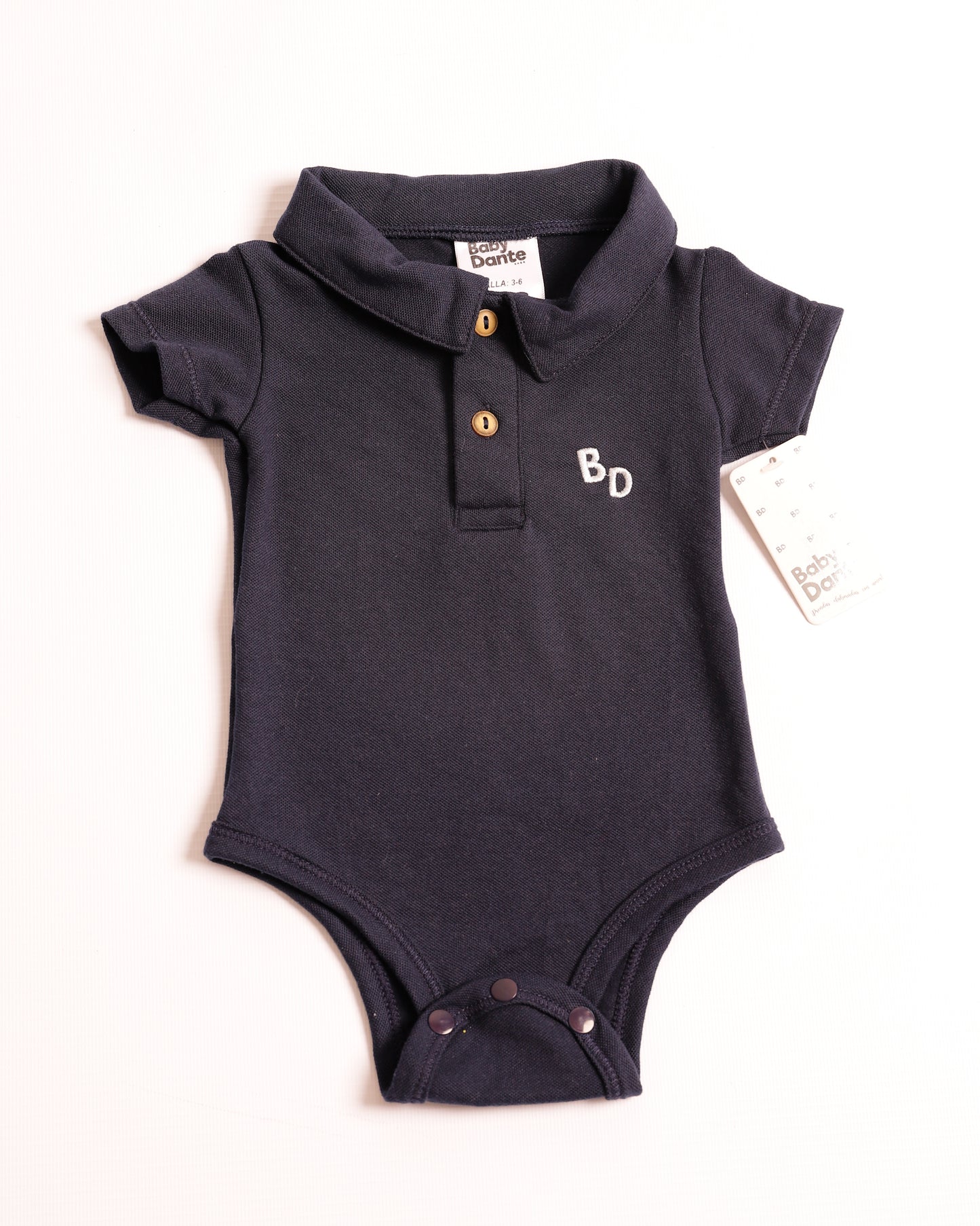 MAMELUCO POLO AZUL OSCURO