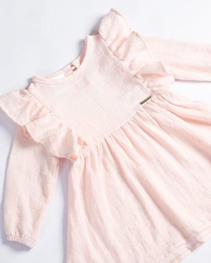 VESTIDO CIELO ROSADO