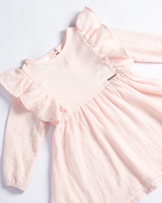 VESTIDO CIELO ROSADO