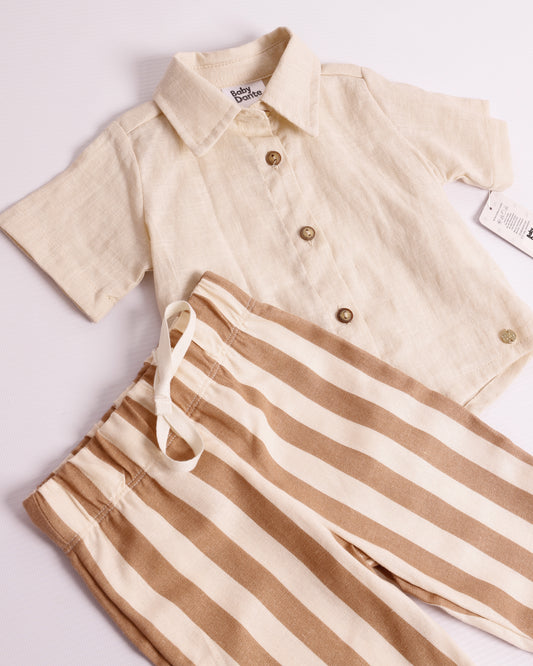 CONJUNTO VALENTINO BEIGE