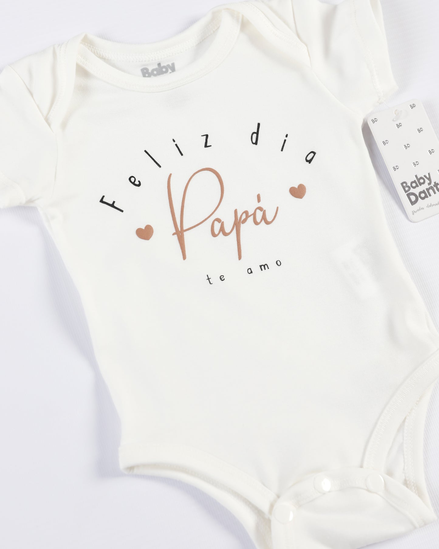 MAMELUCO FELIZ DIA PAPÁ MANGA CORTA