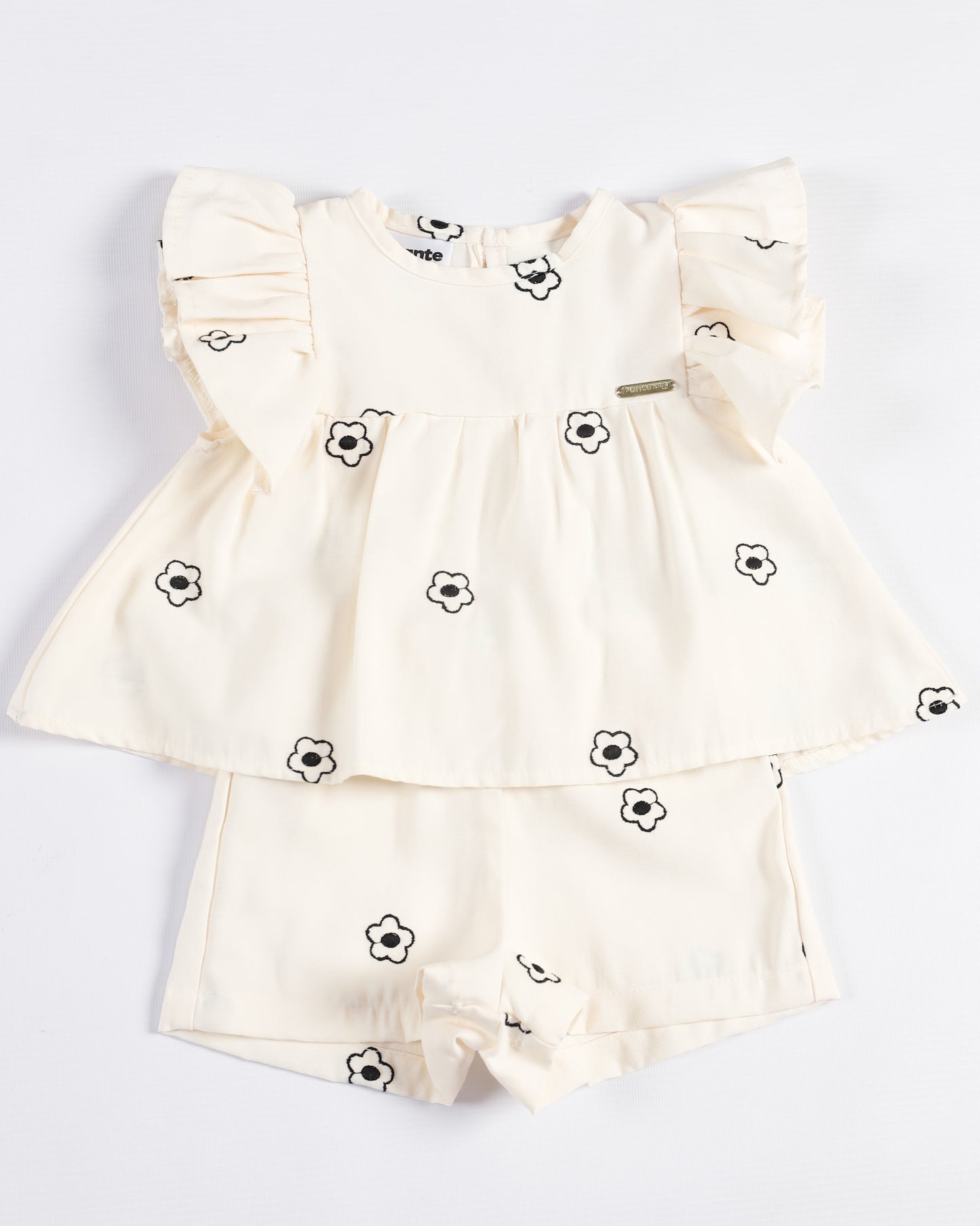 CONJUNTO JULIETTA BORDADO FLORES