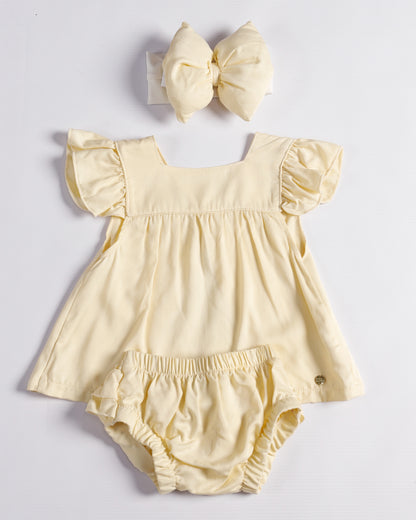 VESTIDO SARAI AMARILLO