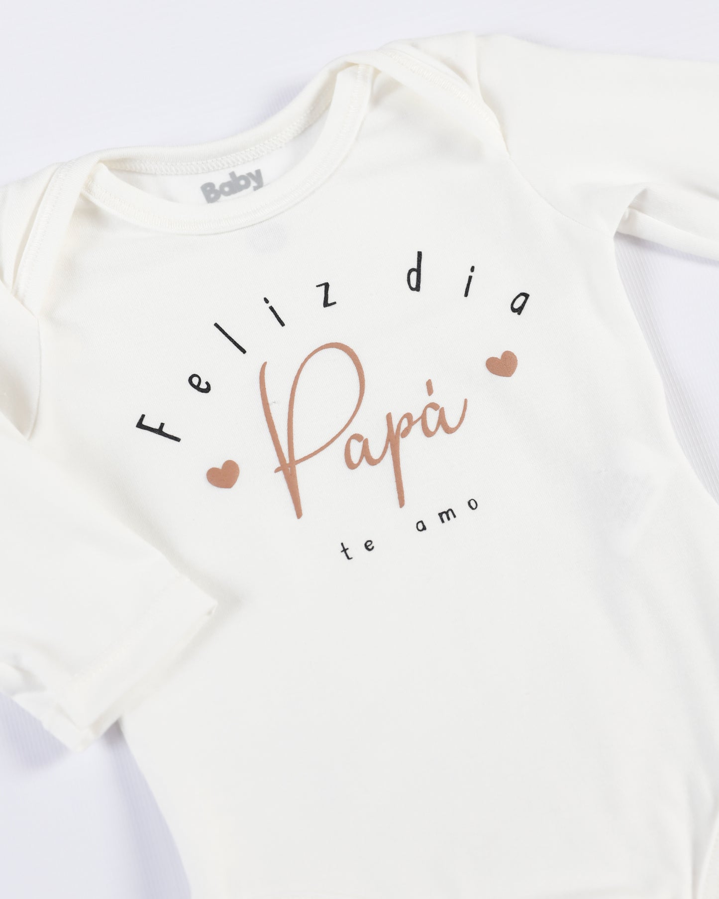 MAMELUCO FELIZ DIA PAPÁ MANGA LARGA