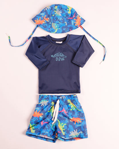 TRAJE DE BAÑO DINOSAURIO