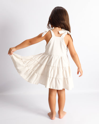 VESTIDO EVA CREMA