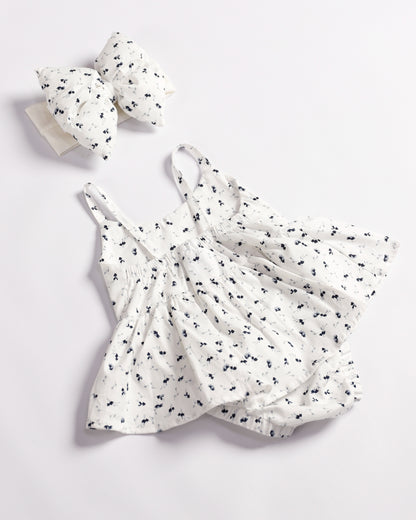 VESTIDO ISA BLANCO FLORES