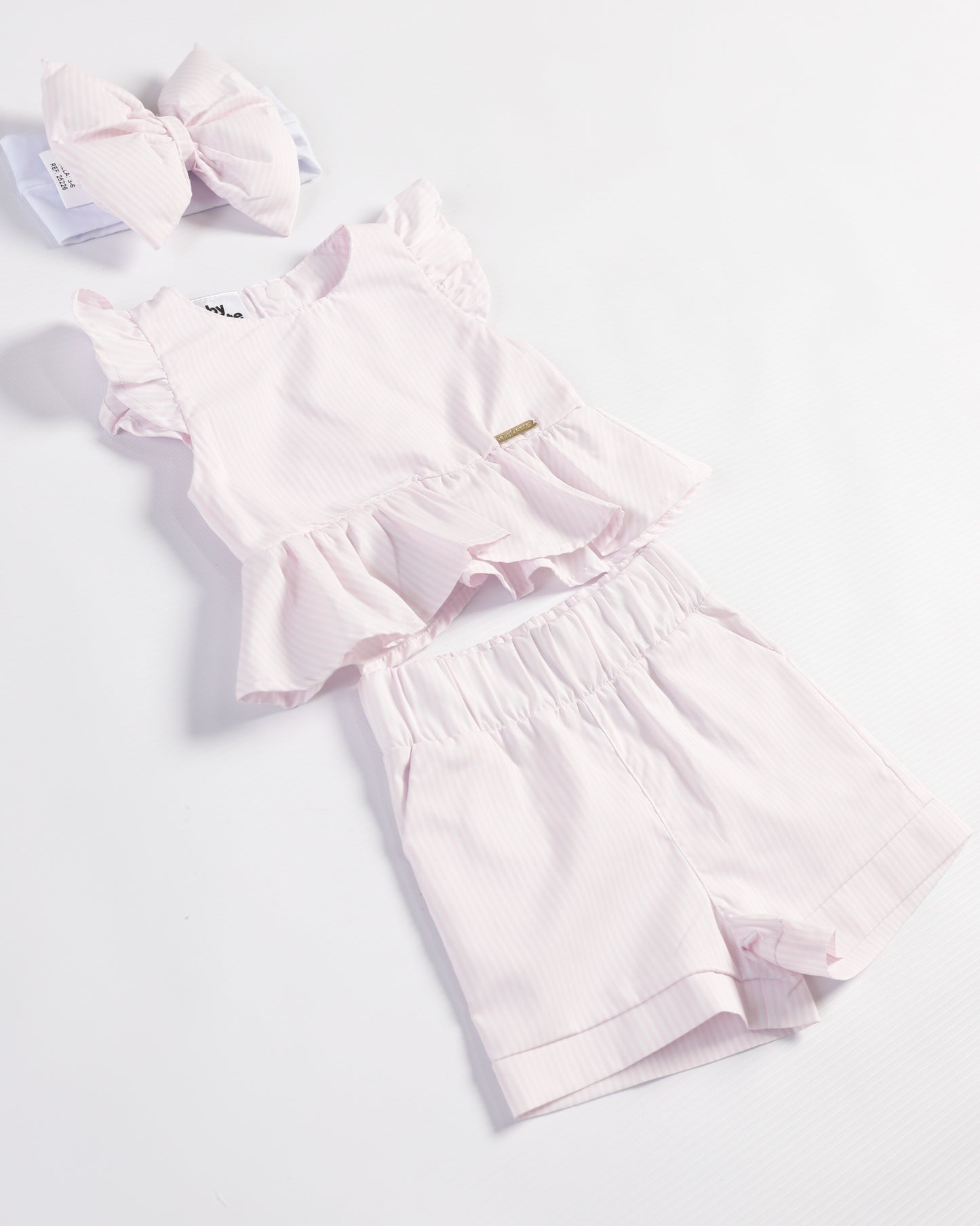 CONJUNTO VICTORIA RAYAS ROSADAS