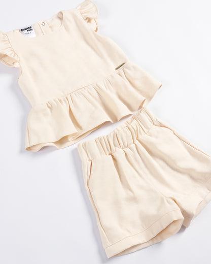 CONJUNTO VICTORIA BEIGE KIDS