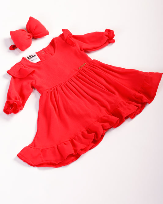 VESTIDO GABY ROJO